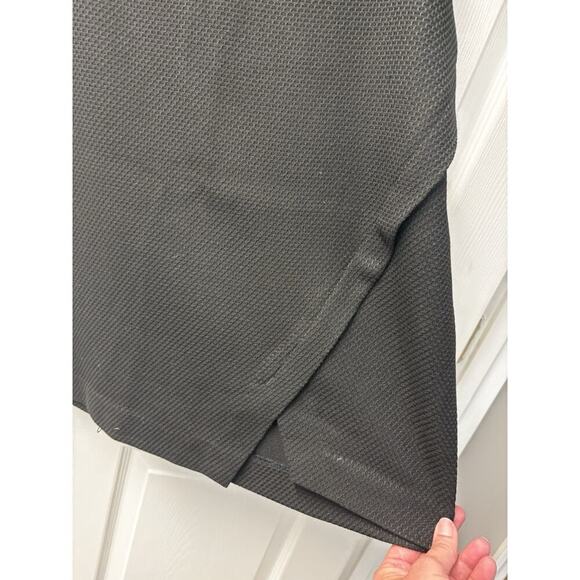 Loft Asymmetrical Detail Black Skirt Size 10 - Picture 2 of 6